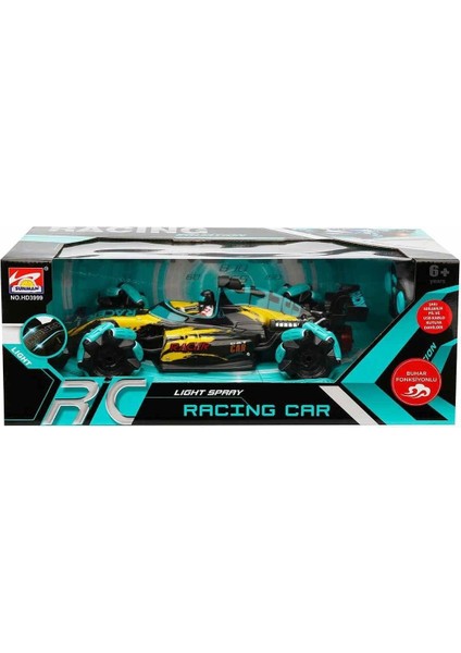 3292 Uzaktan Kumandalı Equation USB Şarjlı Buhar Çıkaran Yarış Arabası 35CM 1:14 Kız Erkek Çocuk Oyu fiyatları