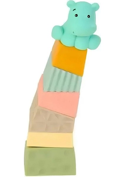 Soft Istifleme Piramit Koala 8'li Set Kız Erkek Çocuk Oyuncak Eğitici Oyuncaklar fiyatları
