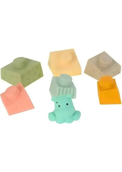 Soft Istifleme Piramit Koala 8'li Set Kız Erkek Çocuk Oyuncak Eğitici Oyuncaklar modelleri