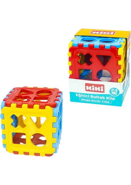 AE-1010 Kiki, Eğitici Bultak Küp Kız Erkek Çocuk Oyuncak Eğitici Oyuncaklar