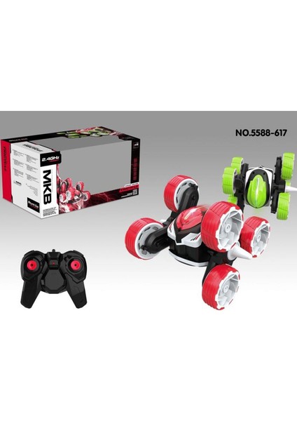 MKB-5588-617 Kumandalı Şarjlı 3 Tekerlek Akrobat Araba Kız Erkek Çocuk Oyuncak Eğitici Oyuncaklar fiyatları