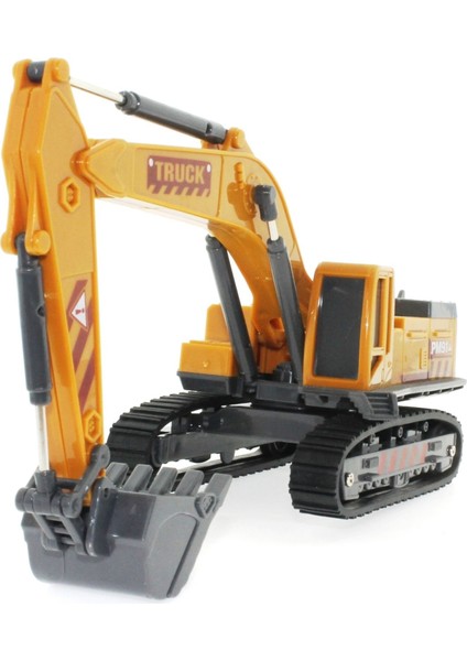 Sürtmeli Model Iş Makinası Kepçe Kız Erkek Çocuk Oyuncak Eğitici Oyuncaklar
