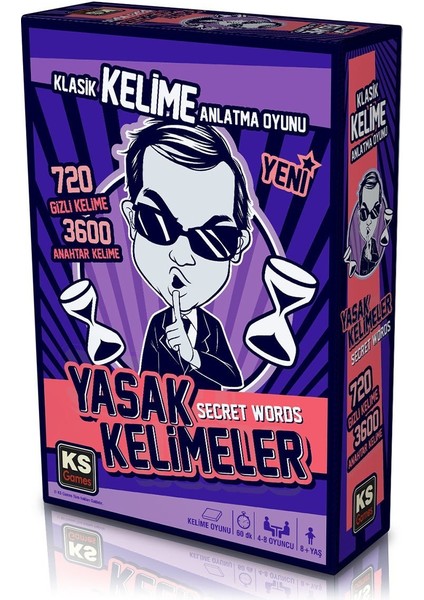 Ks Games Secret Words Yasak Kelimeler Kız Erkek Çocuk Oyuncak Eğitici Oyuncaklar