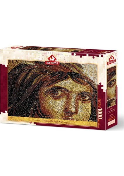 5192 Art Puzzle Çingene Kızı, Zeugma 1000 Parça Puzzle Kız Erkek Çocuk Oyuncak Eğitici Oyuncaklar
