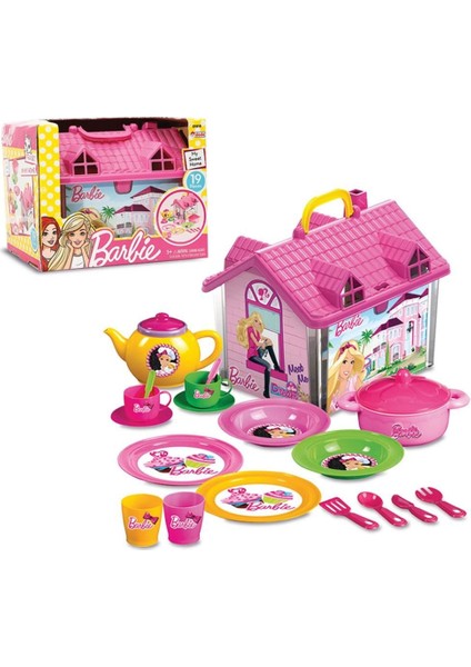 Barbie Ev Çay Set Kız Erkek Çocuk Oyuncak Eğitici Oyuncaklar