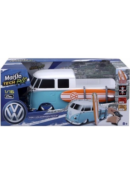 May 82707 Kumandalı Type 2 Volkswagen Pick Up 1:16 Kız Erkek Çocuk Oyuncak Eğitici Oyuncaklar fiyatları