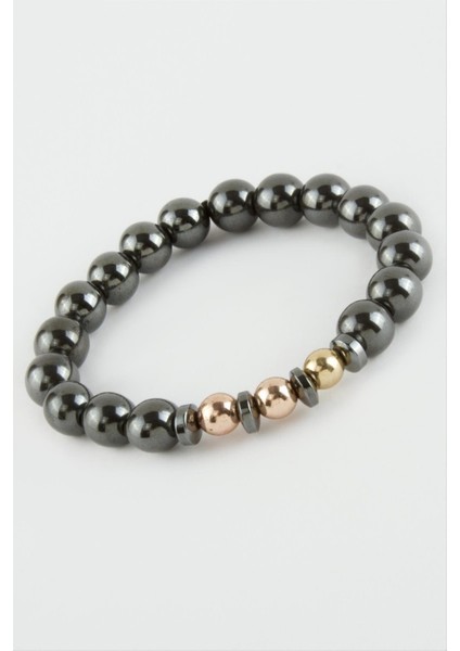 Techmrt Hematit Doğaltaşlı Bileklik-Roz fiyatları