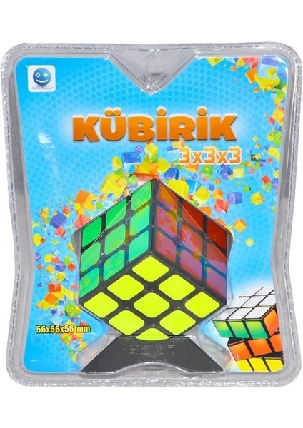 Kübirik Zeka Küpü 3X3X3 Kız Erkek Çocuk Oyuncak Eğitici Oyuncaklar