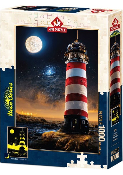 5240 Yıldız Kapısı 1000 Parça Neon - Art Puzzle Kız Erkek Çocuk Oyuncak Eğitici Oyuncaklar