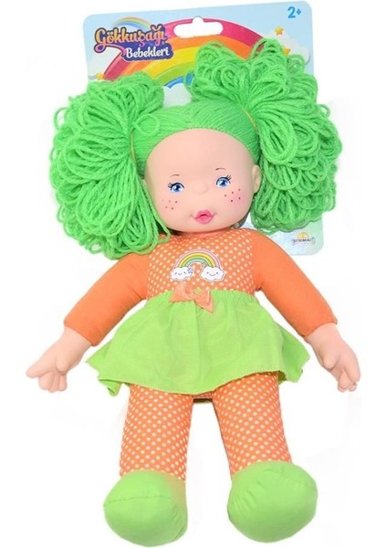 30012 Sun-Sabc Bebek Gökkuşağı Bebekleri Dolgu 35CM Kız Erkek Çocuk Oyuncak Eğitici Oyuncaklar