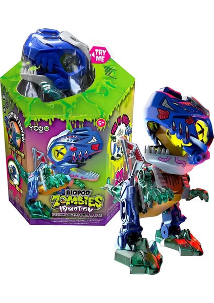 Silverlit Biopod Zombies Inmotion Hareketli Dinazor Robot 88094 Kız Erkek Çocuk Oyuncak Eğitici Oyun