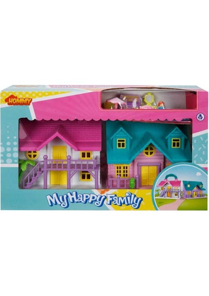 2079 Sunman, 2 Katlı Büyük Ev Oyun Seti Villa Kız Erkek Çocuk Oyuncak Eğitici Oyuncaklar