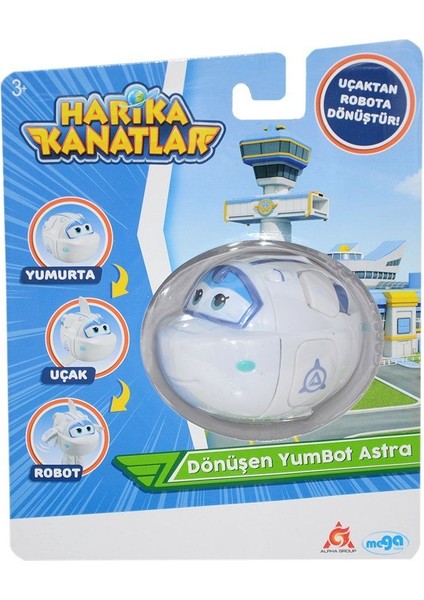 20564 Harika Kanatlar Dönüşen Yumbot Astra Kız Erkek Çocuk Oyuncak Eğitici Oyuncaklar