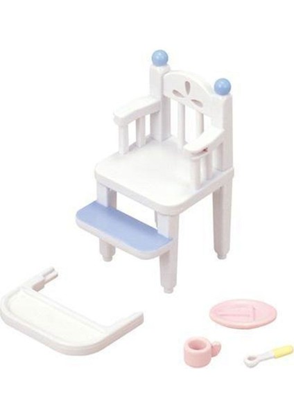 Sylvanian Families Bebek Mama Sandalyesi 5221 Kız Erkek Çocuk Oyuncak Eğitici Oyuncaklar