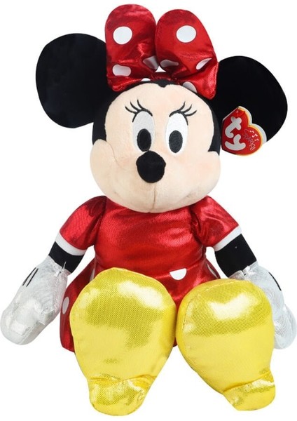 Ty Sparkle Sesli Peluş Minnie Mouse Kırmızı 36CM Kız Erkek Çocuk Oyuncak Eğitici Oyuncaklar fiyatları