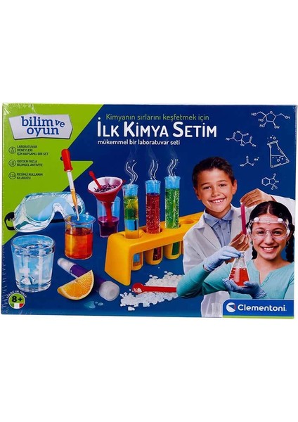 Bilim ve Oyun Ilk Kimya Deney Seti Kız Erkek Çocuk Oyuncak Eğitici Oyuncaklar
