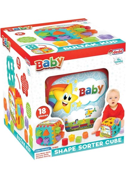 Dede Oyuncak Kutulu Bul-Tak Küp Kız Erkek Çocuk Oyuncak Eğitici Oyuncaklar fiyatları