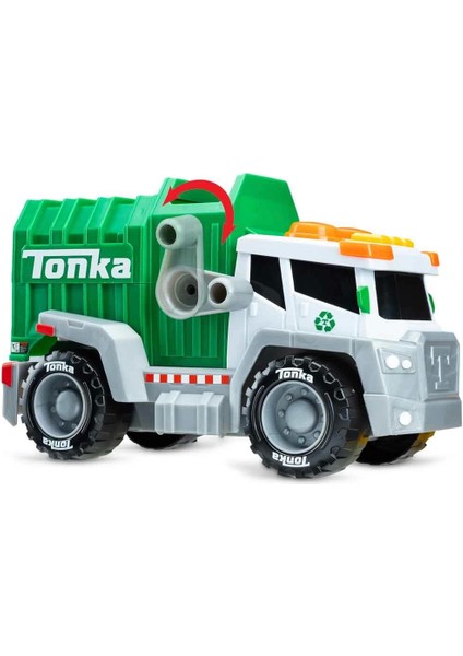 Tonka Sesli ve Işıklı Geri Dönüşüm Kamyonu S00006243 Kız Erkek Çocuk Oyuncak Eğitici Oyuncaklar fiyatları