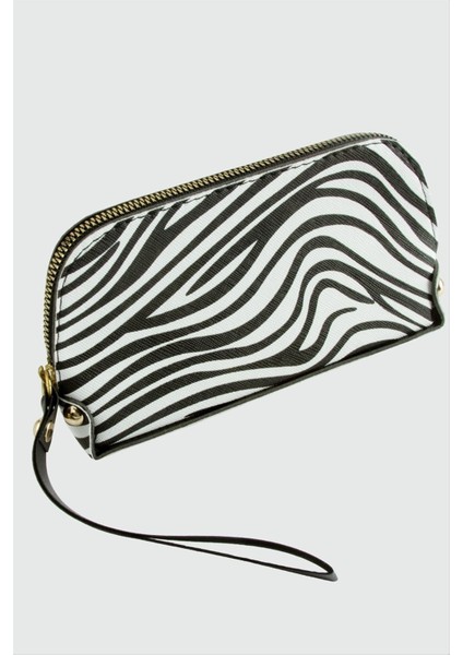 Techmrt Zepra Dikdörtgen Deri Cüzdan-Beyaz fiyatları