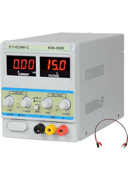 Güç Kaynağı Dijital 30V 3A Ayarlı Tt T-Echnı-C RXN-303D