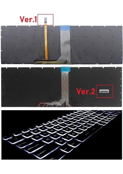 Msı GL73 8re Klavye V1 Işıklı