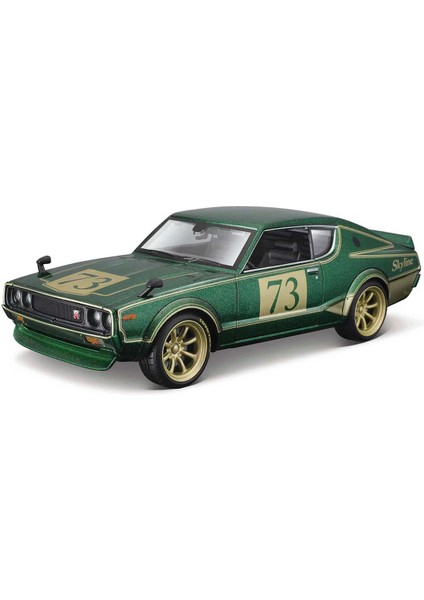 Maisto 1/24 1973 Nissan Skyline 2000GT-R Kız Erkek Çocuk Oyuncak Eğitici Oyuncaklar fiyatları