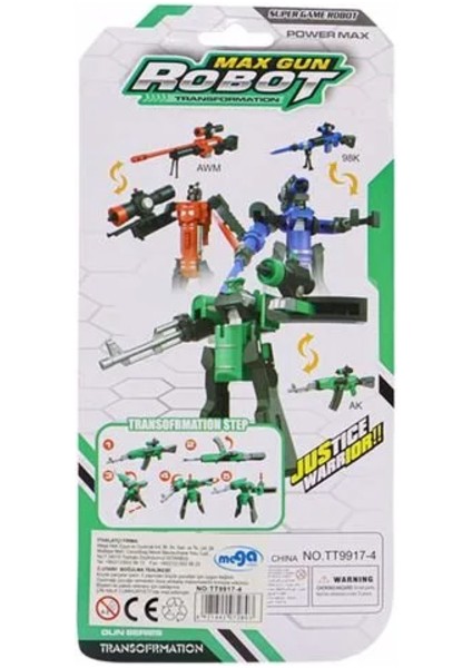 Robota Dönüşen Yeşil Silah Kız Erkek Çocuk Oyuncak Eğitici Oyuncaklar fiyatları