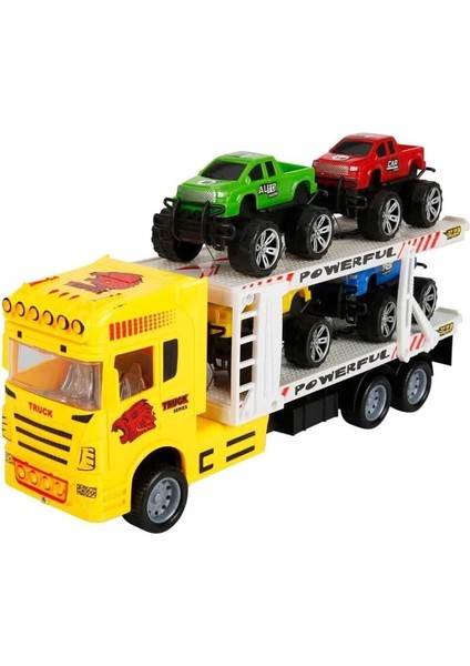 1:32 Maxx Wheels Transporter Tır 32CM. Kız Erkek Çocuk Oyuncak Eğitici Oyuncaklar