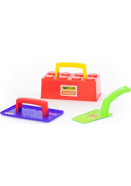 38968 Inşaatçı Seti -Polesie Kız Erkek Çocuk Oyuncak Eğitici Oyuncaklar