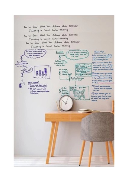 Kendinden Yapışkanlı Şeffaf Tahta Filmi - 5 Metre x 45 cm modelleri