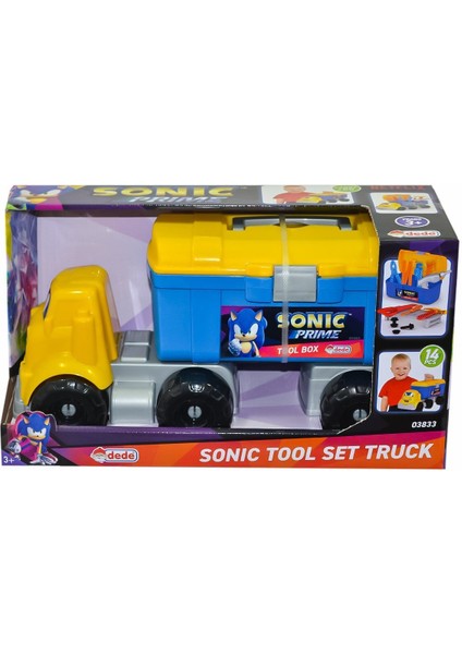 03833 Sonic Tamir Set Tır Kız Erkek Çocuk Oyuncak Eğitici Oyuncaklar
