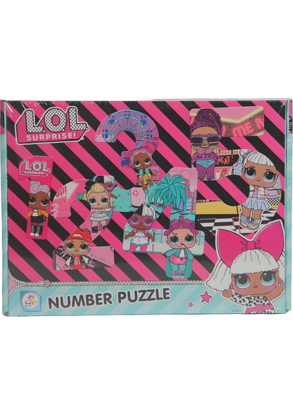 Lol Numara Puzzle 20 Parça Kız Erkek Çocuk Oyuncak Eğitici Oyuncaklar