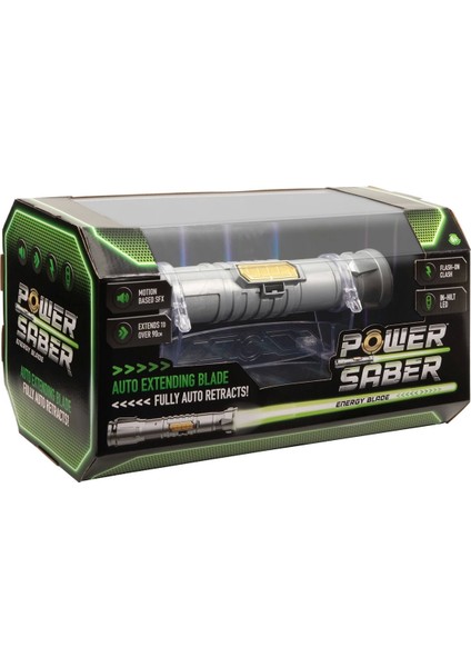 Power Saber Işın Kılıcı Yeşil Kız Erkek Çocuk Oyuncak Eğitici Oyuncaklar
