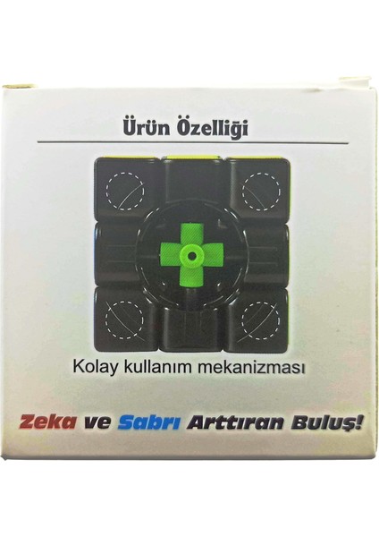 Beyaz Zemin Üzeri Renkli Zeka Küpü 3X3X3-6,8CM Kız Erkek Çocuk Oyuncak Eğitici Oyuncaklar modelleri