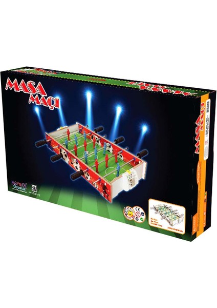 Ahşap Langırt Masa Maçı Oyunu (Orta Boy) Kız Erkek Çocuk Oyuncak Eğitici Oyuncaklar fiyatları