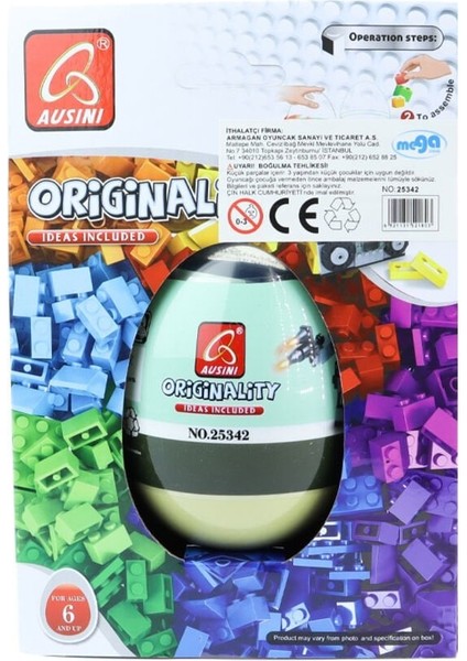 Ausini Özgün Fikirler 63 Parça Yumurta Kutu Kız Erkek Çocuk Oyuncak Eğitici Oyuncaklar modelleri