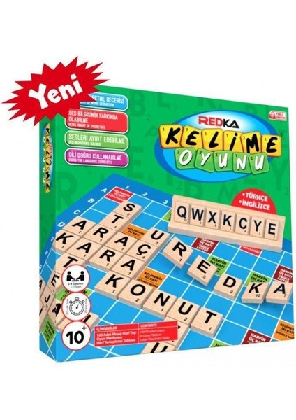 Redka Kelime Üretme Oyunu Kız Erkek Çocuk Oyuncak Eğitici Oyuncaklar