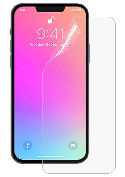 iPhone 13 Pro Max 6.7 Full Kaplama Hidrojel Film Full Ekran KORUYUCU-(5775) - M095B059-N70095