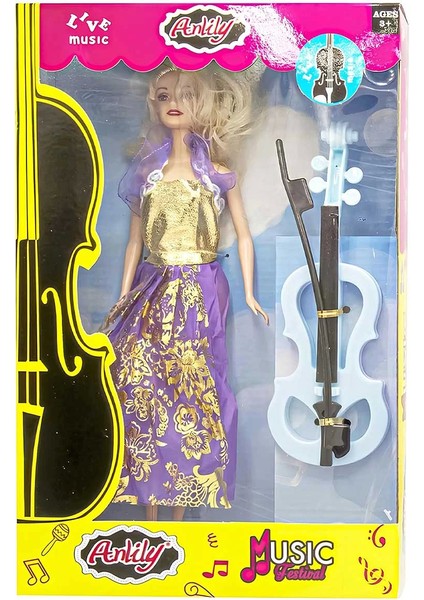 Oydaş Anlily Kemanlı Bebek 2275 Kız Erkek Çocuk Oyuncak Eğitici Oyuncaklar modelleri