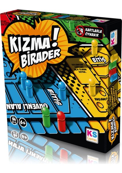 Kızma Birader - Kutu Oyunu Kız Erkek Çocuk Oyuncak Eğitici Oyuncaklar