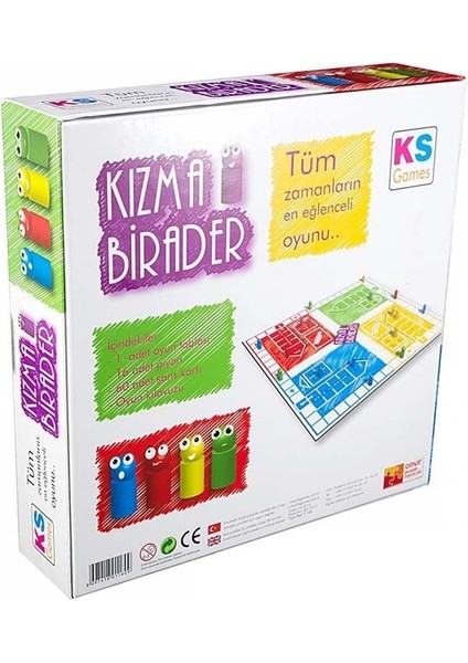 Kızma Birader - Kutu Oyunu Kız Erkek Çocuk Oyuncak Eğitici Oyuncaklar fiyatları