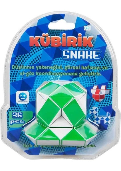 Kübirik Snake Zeka KÜPÜ-1ADET Stokta Olan Gönderilir Kız Erkek Çocuk Oyuncak Eğitici Oyuncaklar modelleri