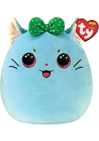 Ty Squishy Beanies Yastık Kedi Kirra 38CM Kız Erkek Çocuk Oyuncak Eğitici Oyuncaklar