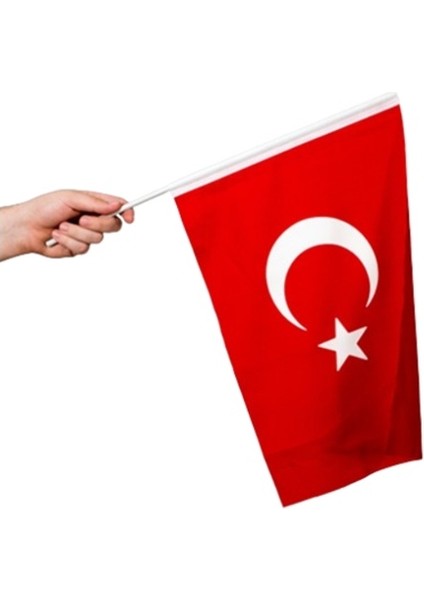 Sopalı Bez Bayrak 20X30 - 3 Adet