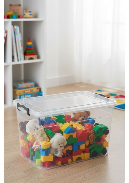 Kilitli Saklama Kabı – Kapaklı & Şeffaf Erzak / Düzenleme Kutusu fiyatları