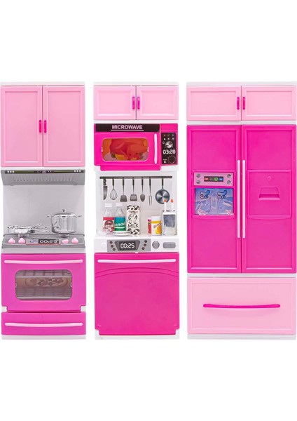 My Happy 3'lü Mutfak Seti Kız Erkek Çocuk Oyuncak Eğitici Oyuncaklar