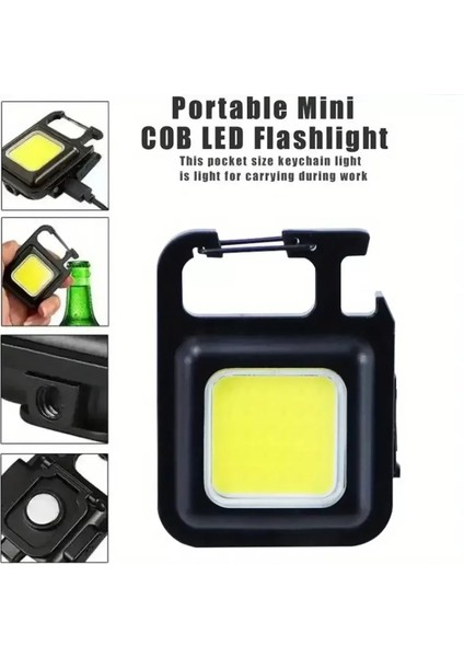 Anahtarlıklı Fener Fener Cob Led (4915)