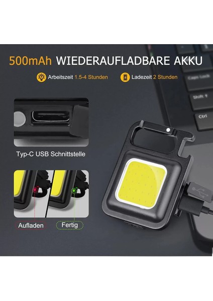 Anahtarlıklı Fener Fener Cob Led (4915) fırsatları