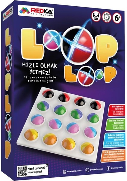 RD5415 Redka Loop Loop Kız Erkek Çocuk Oyuncak Eğitici Oyuncaklar