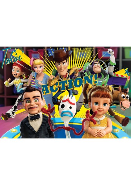 Ks Puzzle 100 Parça Toy Story Kız Erkek Çocuk Oyuncak Eğitici Oyuncaklar fiyatları